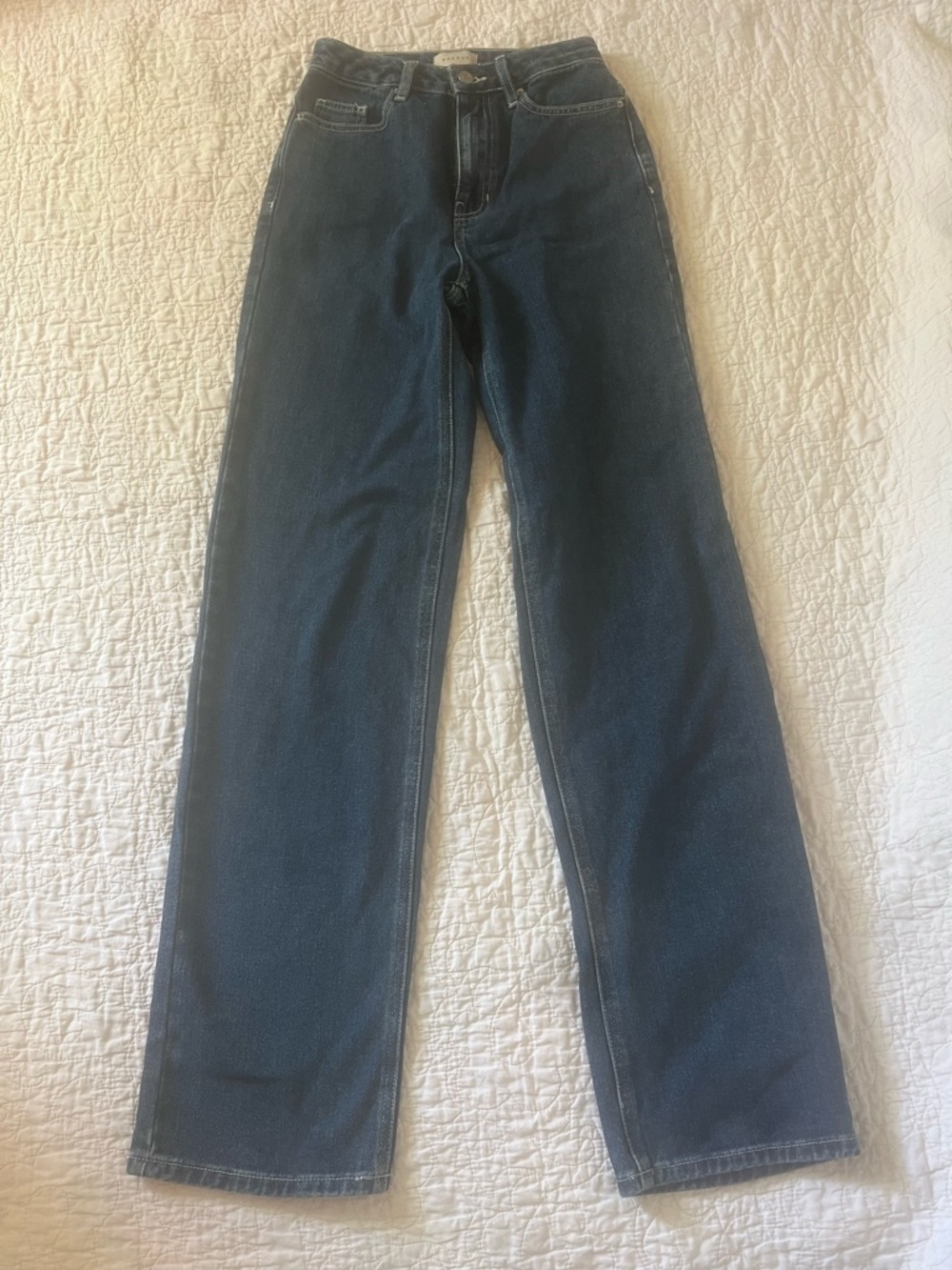 PacSun Women's Dark Blue Boyfriend Jeans